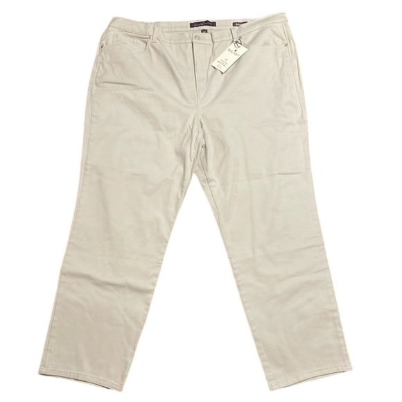 Gloria Vanderbilt Denim - Light tan Gloria Vanderbilt Amanda jeans - plus size NWT